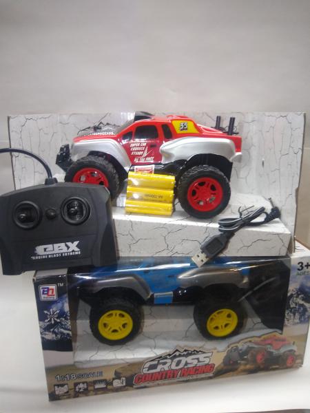 CAMIONETA CROSS RADIO CONTROL 28X15CM