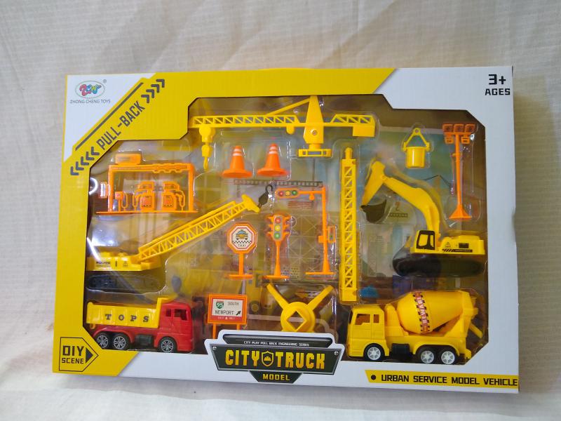 CONSTRUCCION* CAMION+ ACC 41X28CM