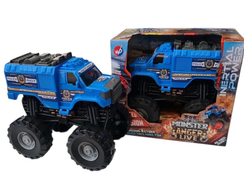 POLICIA * CAMION FRICCION 26X23CM