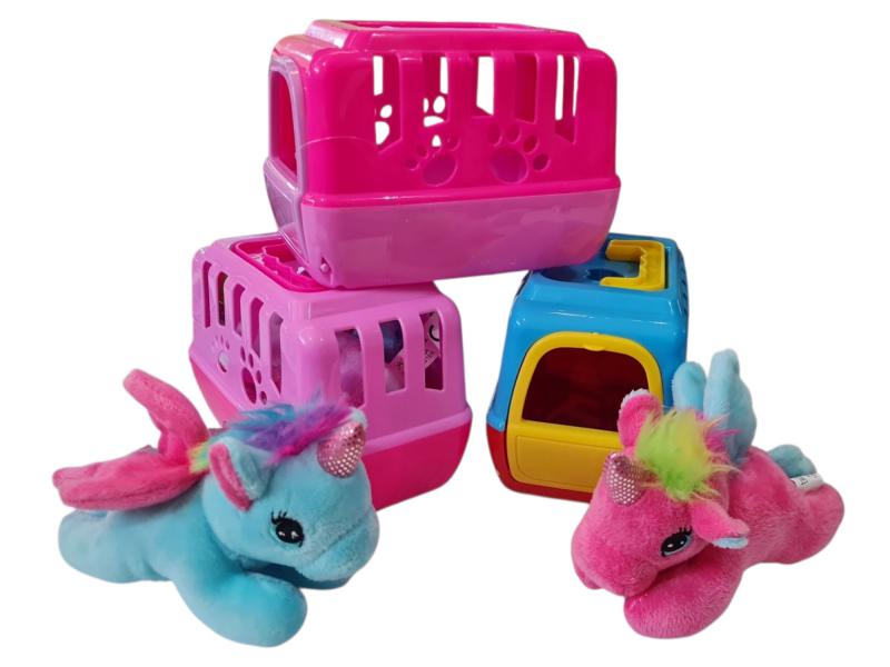 MINIUNICORNIO VALIJA 15X10CM