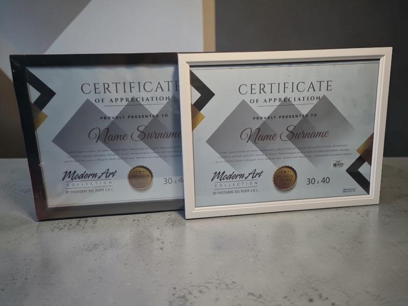 PF 30*40CM MADERA MODERNA DIPLOMA 2 COLORES