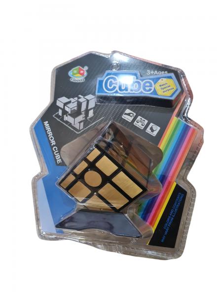 CUBO MAGICO DORADO 20X18CM