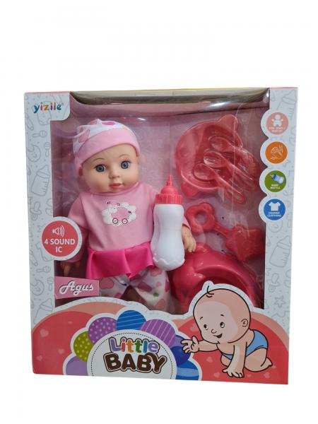 BEBOTE AGUS C/SONIDO+PELELA/2790ACC 29X32CM