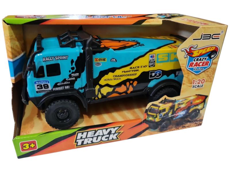 CAMION DAKAR FRICCION SONIDO 23X13CM