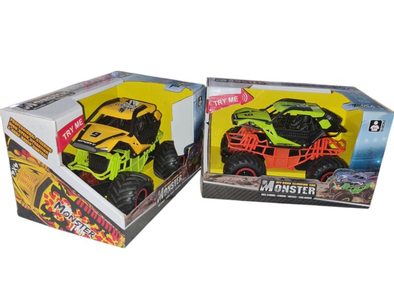 AUTO ARENERO MONSTER A PILA 25X15CM