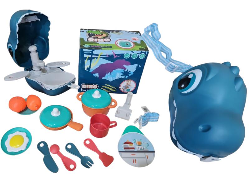 VALIJA SET COCINA DINO ACC 18X14CM