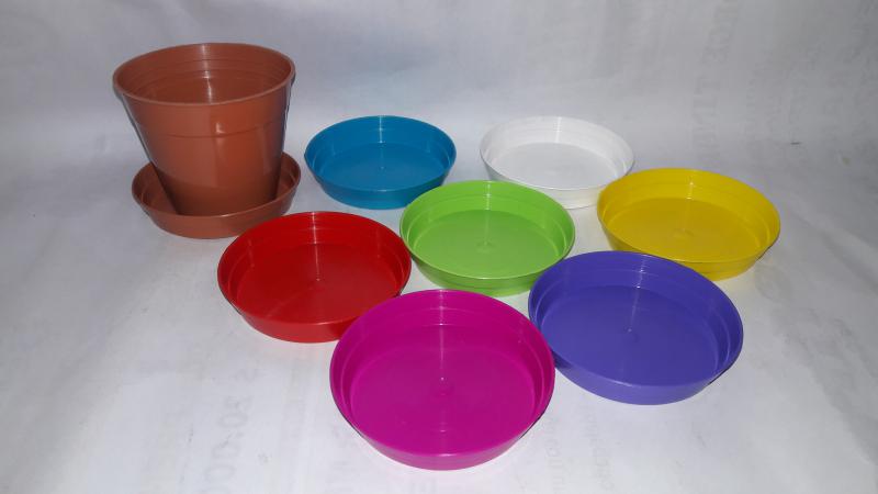 PLATO P/MACETA PLAST Nº8 8X1.5CM