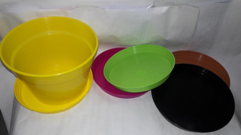 PLATO P/MACETA PLAST Nº24 24X3CM