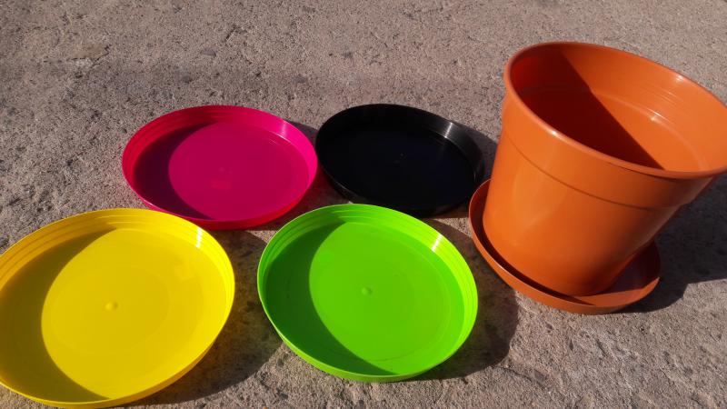 PLATO P/MACETA PLAST Nº28 28X3CM