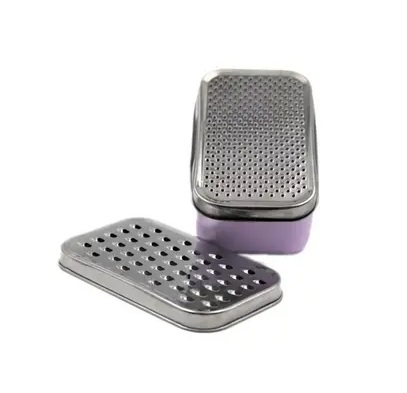 RALLADOR MULTIUSO C/CONTENEDOR PLASTICO 18X10X6CM