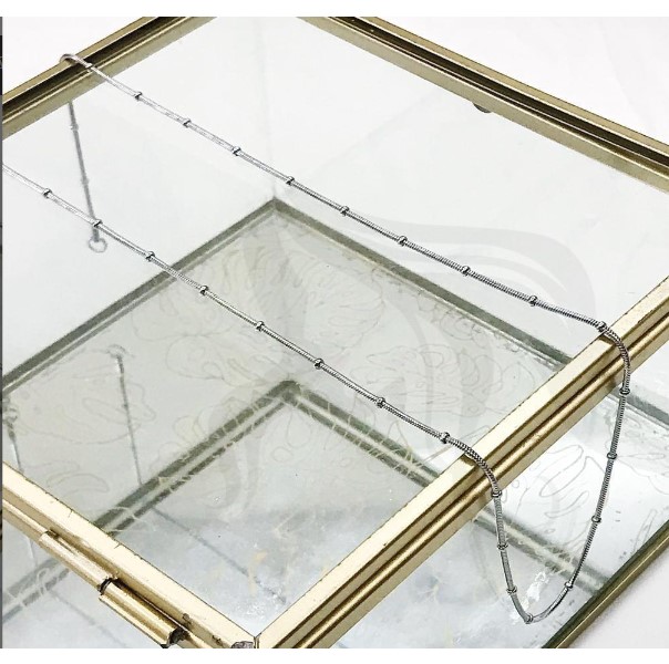 A. QUIR CADENA COLITA DE RATON C/DUBBLE 12MM*55CM