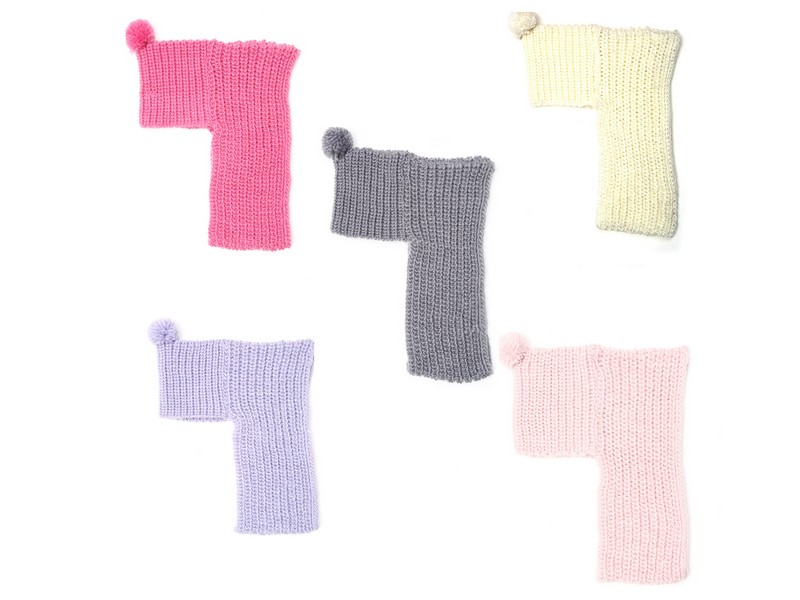 CUELLO DOBLE C/CAPUCHA LANA LISO