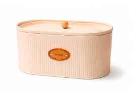 LATA PAN COLOR CREMA ETIQ CUERO 33*18