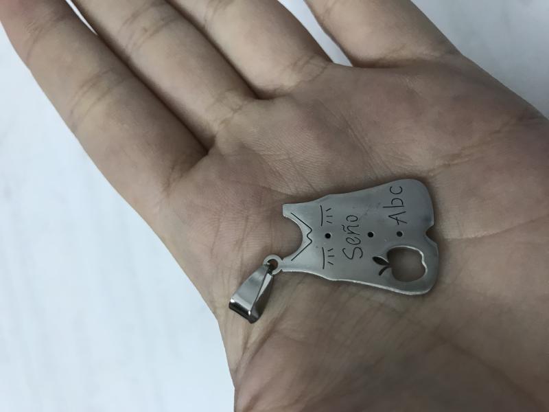 DIJE A.QUIR SEÑO 25MM