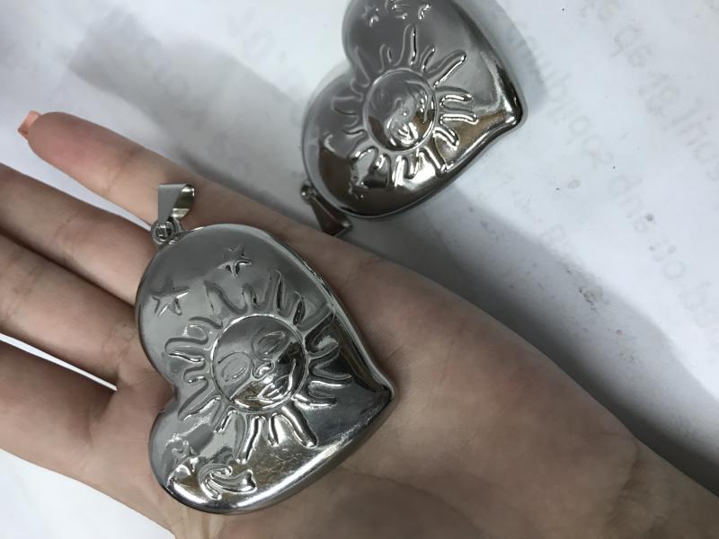 DIJE A.QUIR CORAZON SOL 50MM