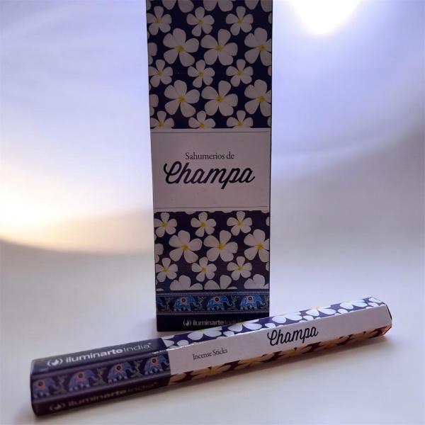 SAHUMERIOS HEXAG EN CAJA X 15 UNID CHAMPA