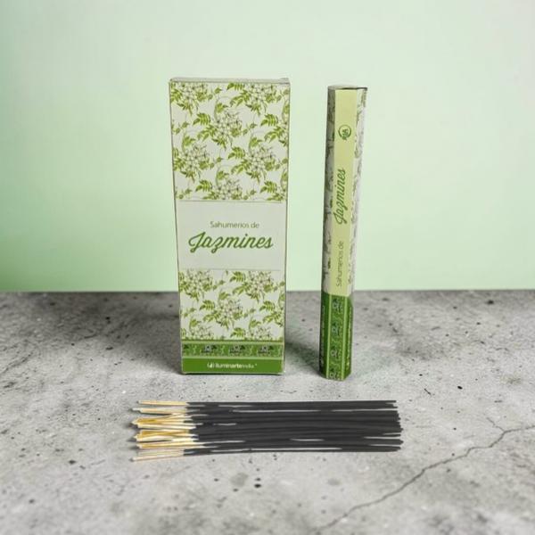 SAHUMERIOS HEXAG EN CAJA X 15 UNID JAZMINES