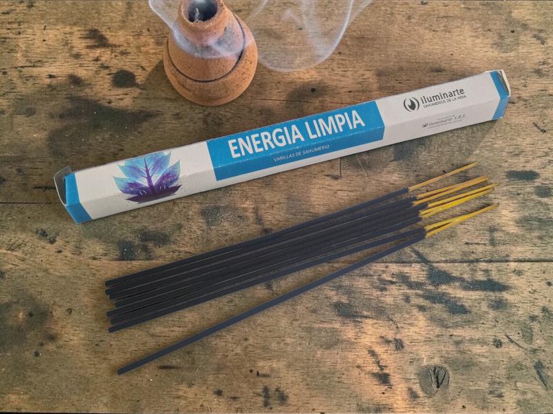 SAHUMERIOS HEXAG LINEA BLANCA X 15 UNID ENERGIA LIMPIA