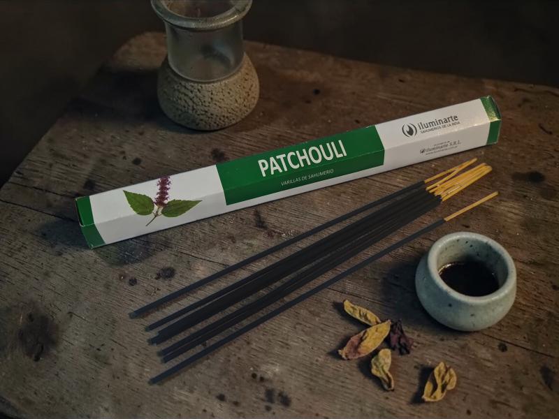 SAHUMERIOS HEXAG LINEA BLANCA X 15 UNID PATCHOULI