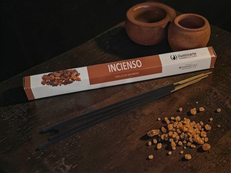 SAHUMERIOS HEXAG LINEA BLANCA X 15 UNID INCIENSO