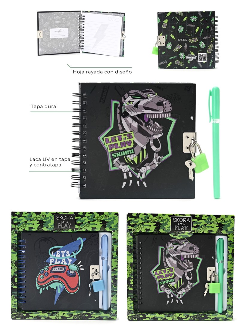 DIARIO INTIMO C/CAJA 13*13