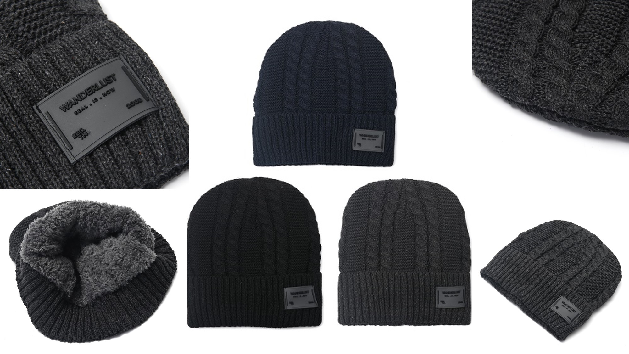 GORRO ADULTO LANA C/PELUCHE