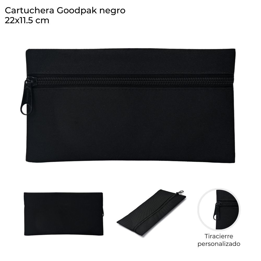 CANOPLA GOODPAK LISA NEGRA 22*11.5CM