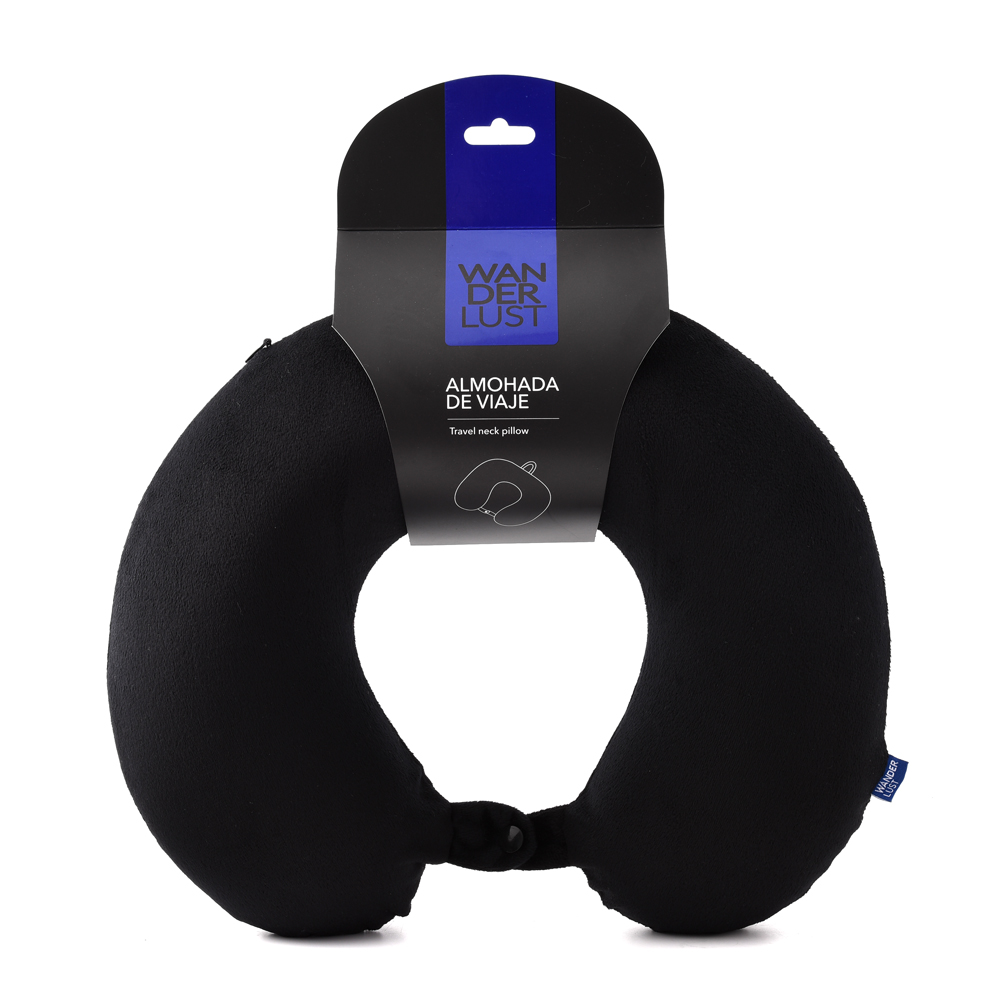 ALMOHADILA DE VIAJE MEMORY FOAM C/FUNDA