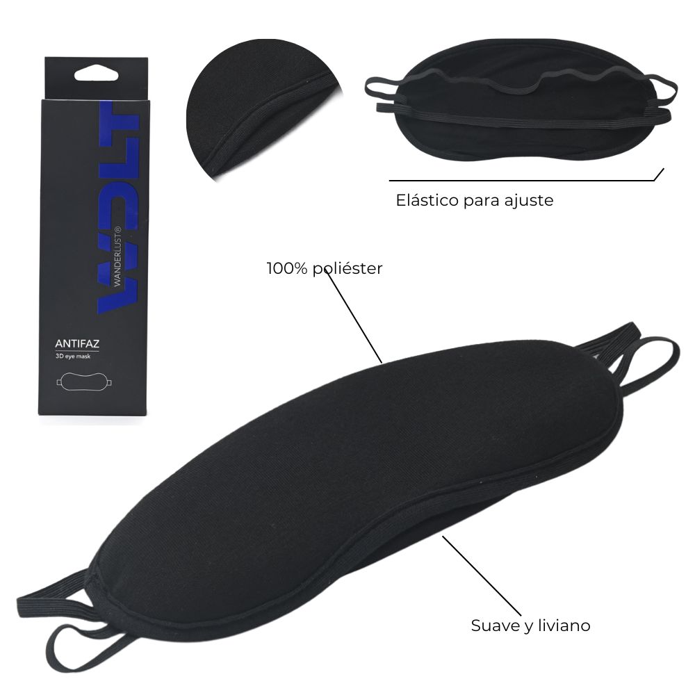 ANTIFAZ PARA DORMIR 19*19