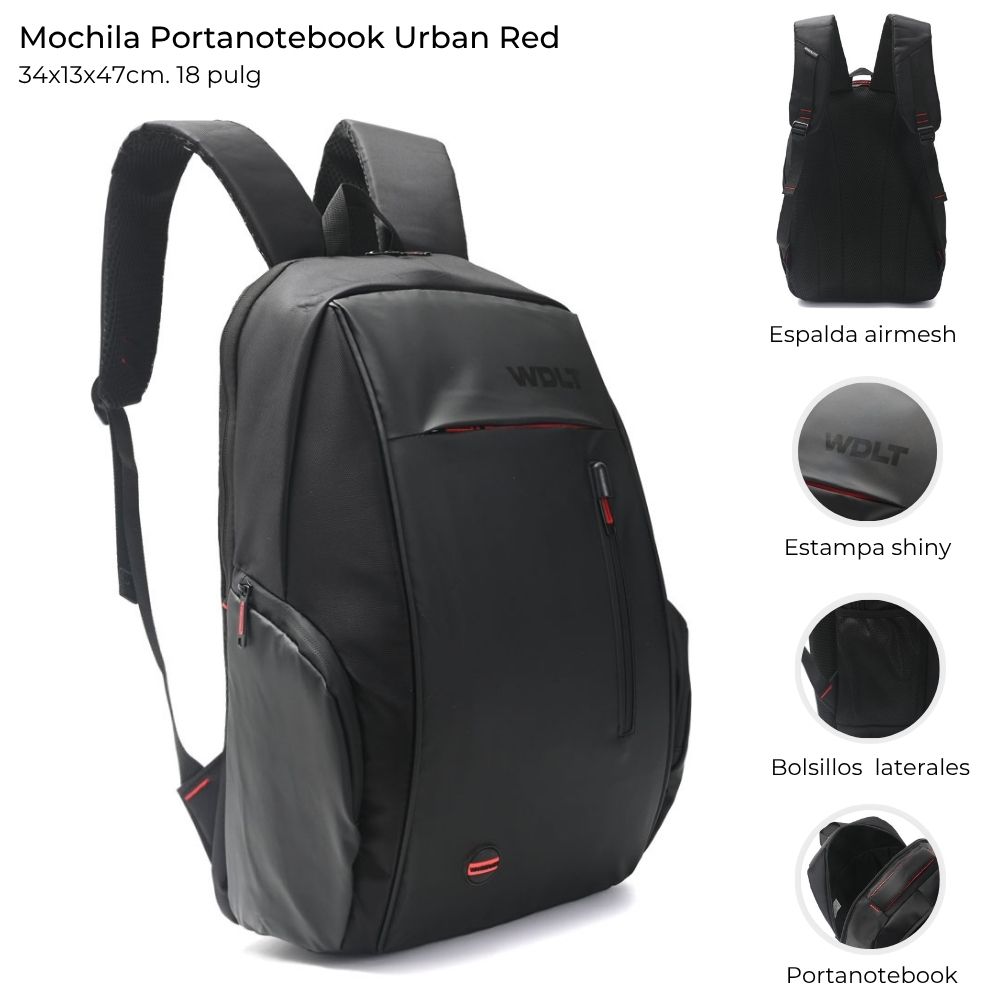 MOCHILA WANDERLUST ANTIROBO PORTANOTEBOOK 34X13X47CM