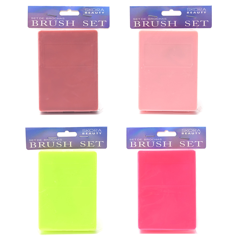 SET X 5 PZ MIN BROCHES EN ESTUCHE C/ESPEJO