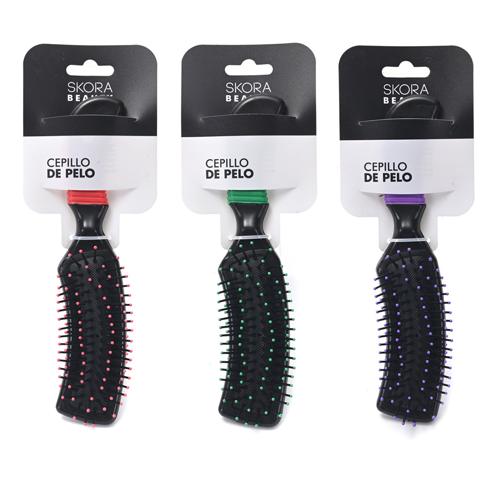 CEPILLO DESENREDANTE CON MANGO 21 CM