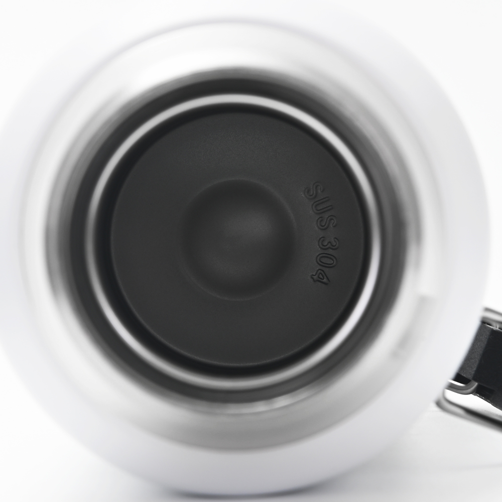 TERMO ACERO WANDERLUST BLANCO 1.3LTRS C/MANIJA