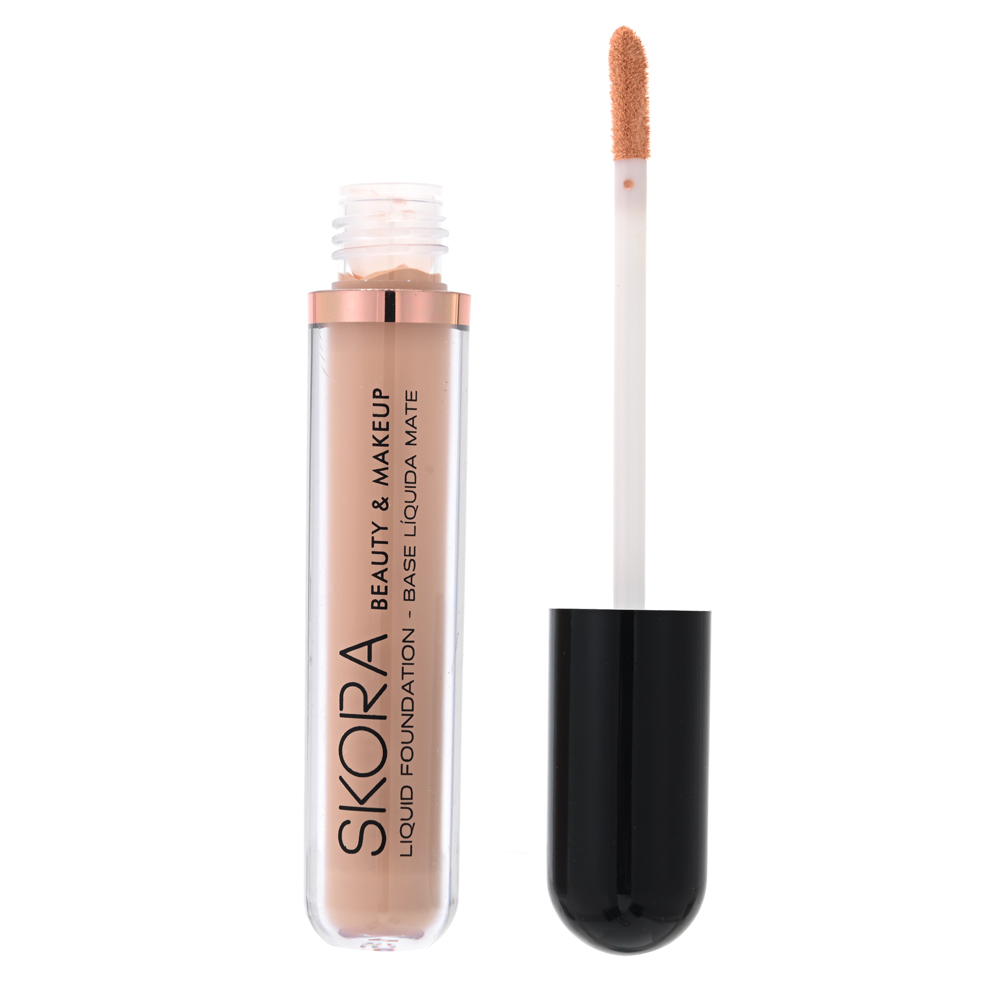 MAQUILLAJE FLUIDO C/APLICADOR SKORA