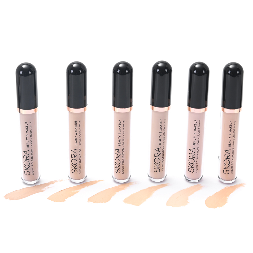 MAQUILLAJE FLUIDO C/APLICADOR SKORA