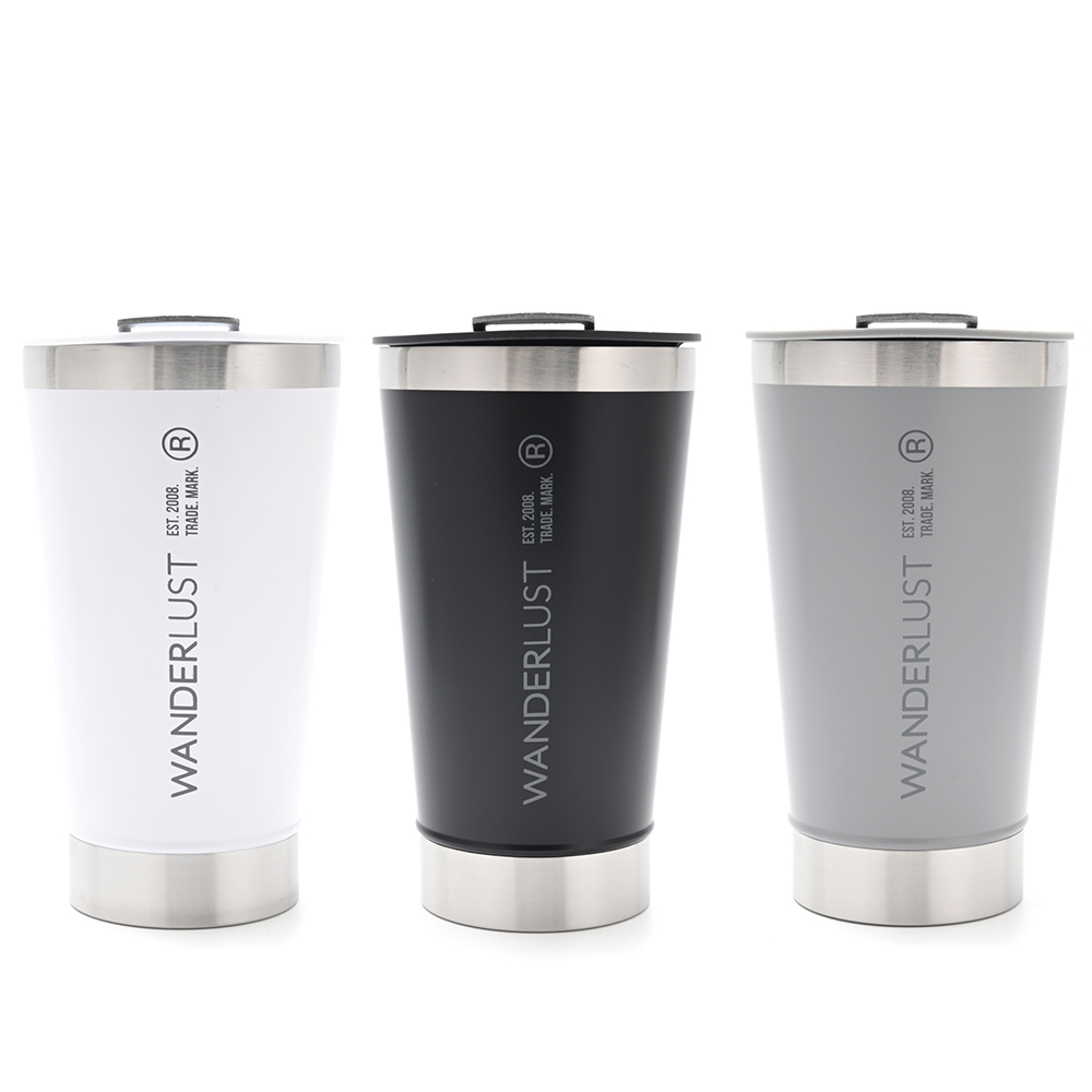 VASO PINTA TERMICO 500 ML WANDERLUST C/TAPA Y DESTAPADOR