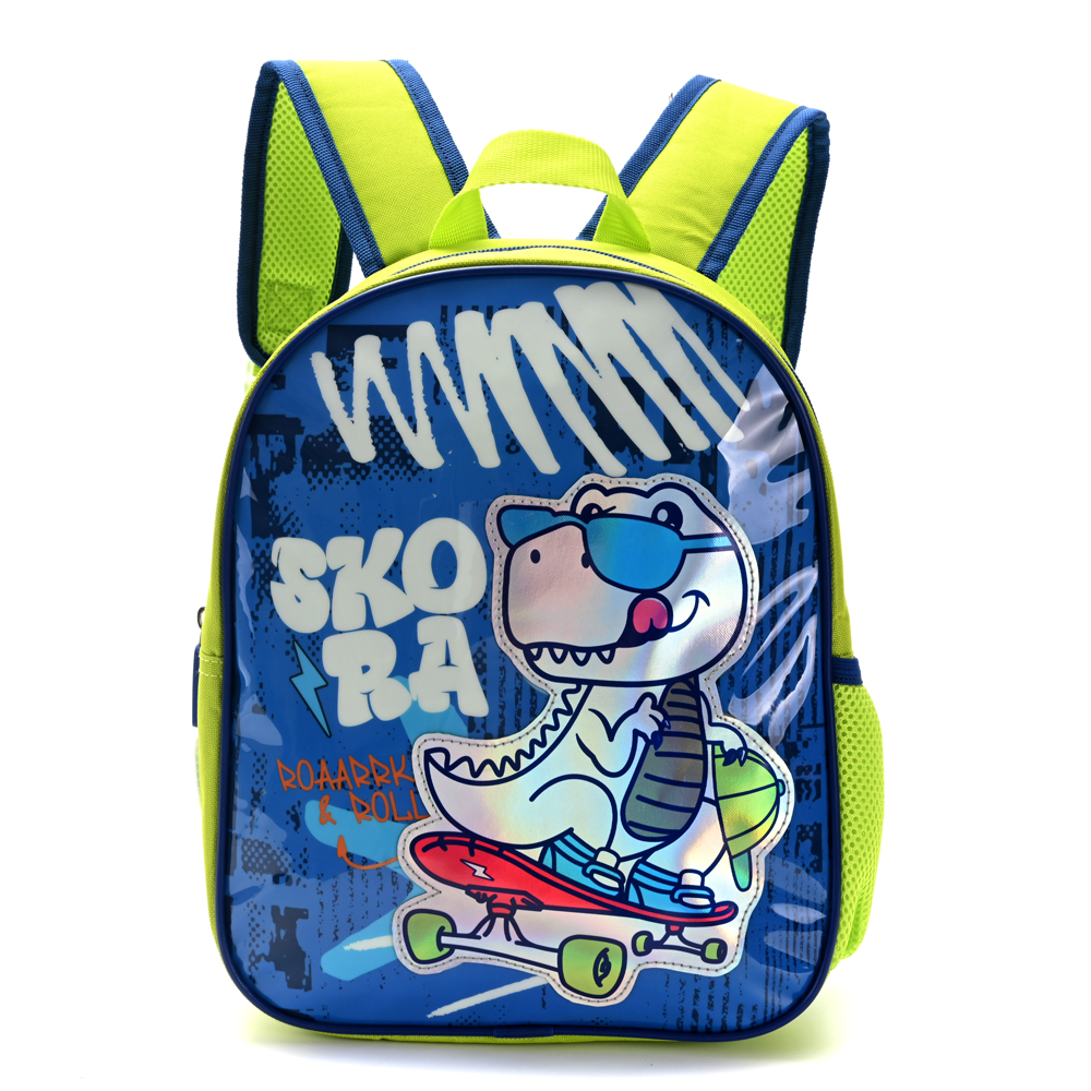 MOCHILA PETIT FRENTE PVC DINO 22*30*10 12