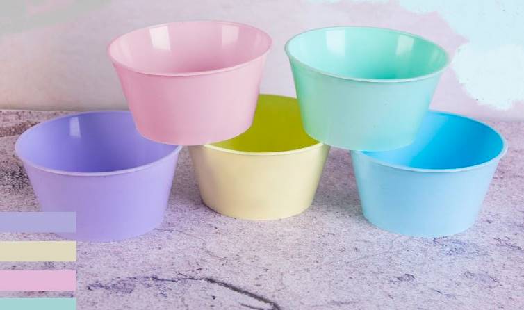 COMPOTERA PLASTICA LINEA COLOR 13*6