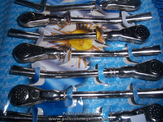 BOMBILLA MACAO CORTA CURVA X UNID