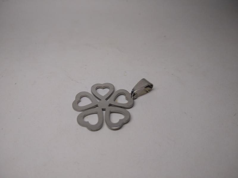 DIJE A.QUIR FLOR CORAZON 25MM