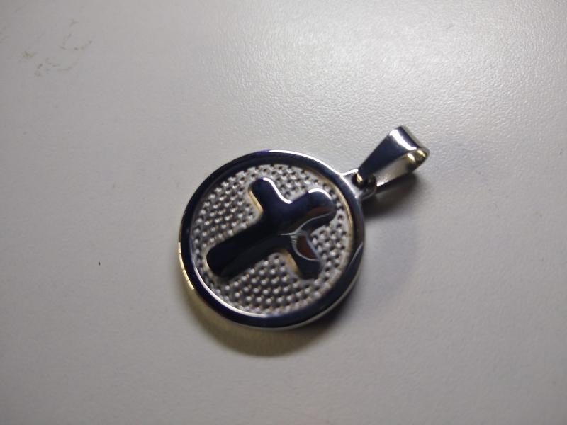 DIJE A.QUIR CRUZ MACIZO 25MM