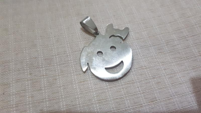 DIJE A QUIR CALADO CARITA NENA 30 MM