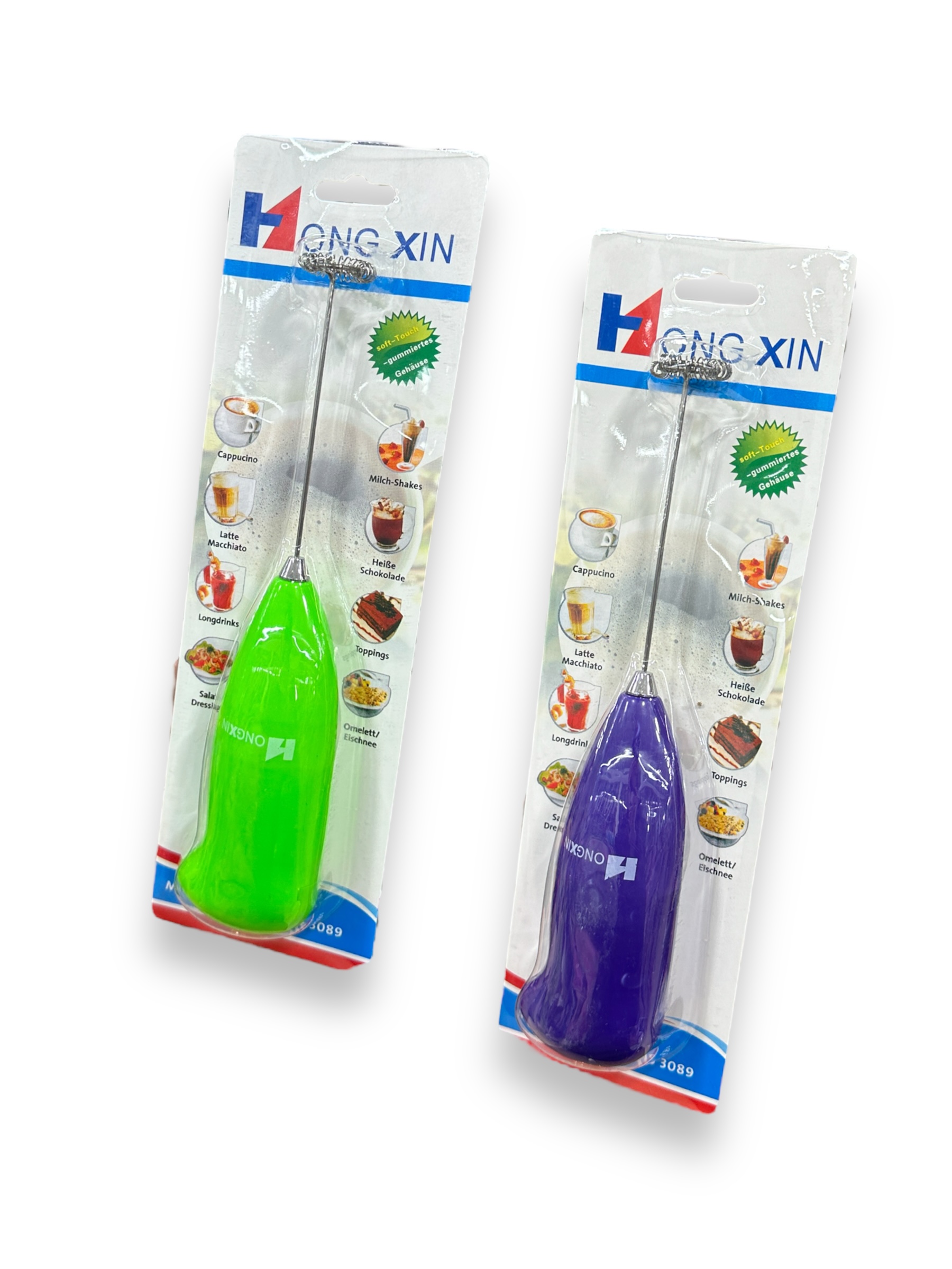 BATIDOR DE LECHE/CAFE A PILAS EN BLISTER