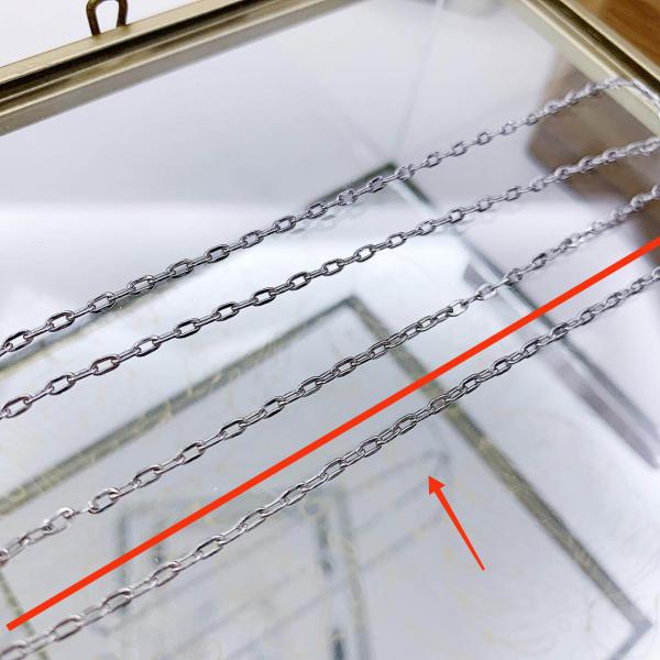 A. QUIR CADENA FORCET FINA 4MM*60CM LARGA