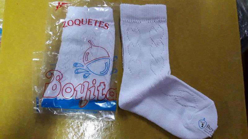 MEDIA BOYITA ART 2000 TALLE 3 Y 4 -BCA CALADA