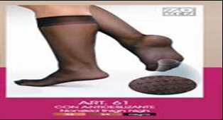 COCOT ART 61 MEDIA 3/4 C/ANTIDESLIZANTE NEGRA