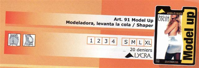 COCOT ART 91 LEVANTA COLA TALLE 1 AL 4