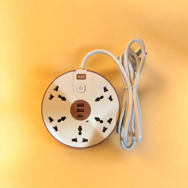 ZAPATILLA REDONDA UNIVERSAL USB/C 2MTS