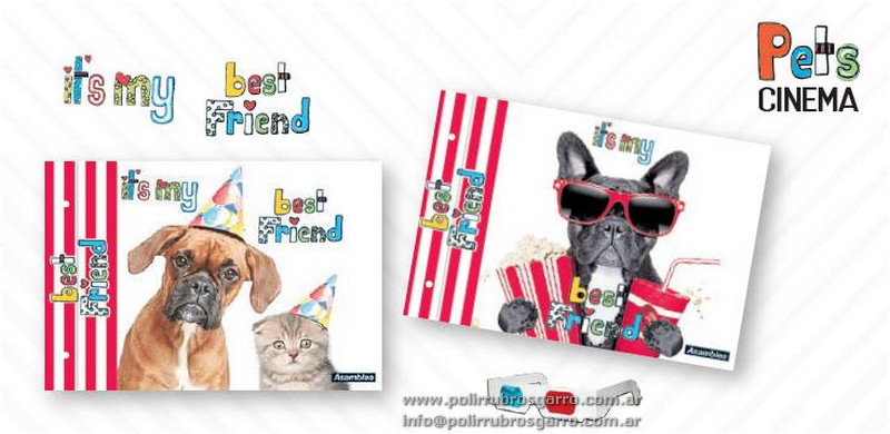 CARPETA C/CORDON Nº 5 PETS CINEMA