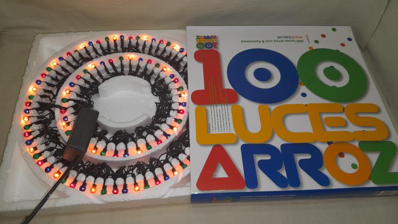 LUZ ARROZ 8 FUNCIONES X 100